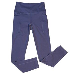 NWT Everday Yoga Uphold High Waisted 7/8 Leggings w/Pockets Purple, Size Small